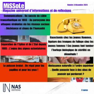 MiSSoLe-Magazine universel d'informations et de réflexions-Numéro 3